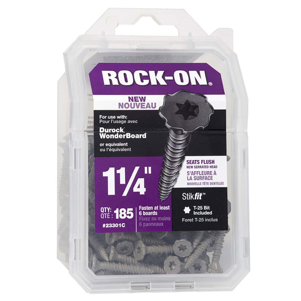 Rock-On Backer-On Cement Board Screws - Image 4