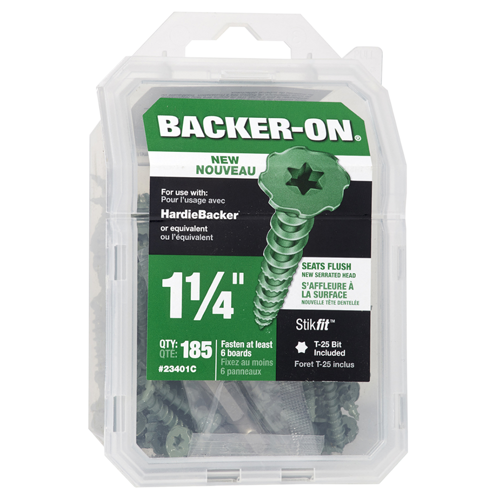 Rock-On Backer-On Cement Board Screws - Image 2